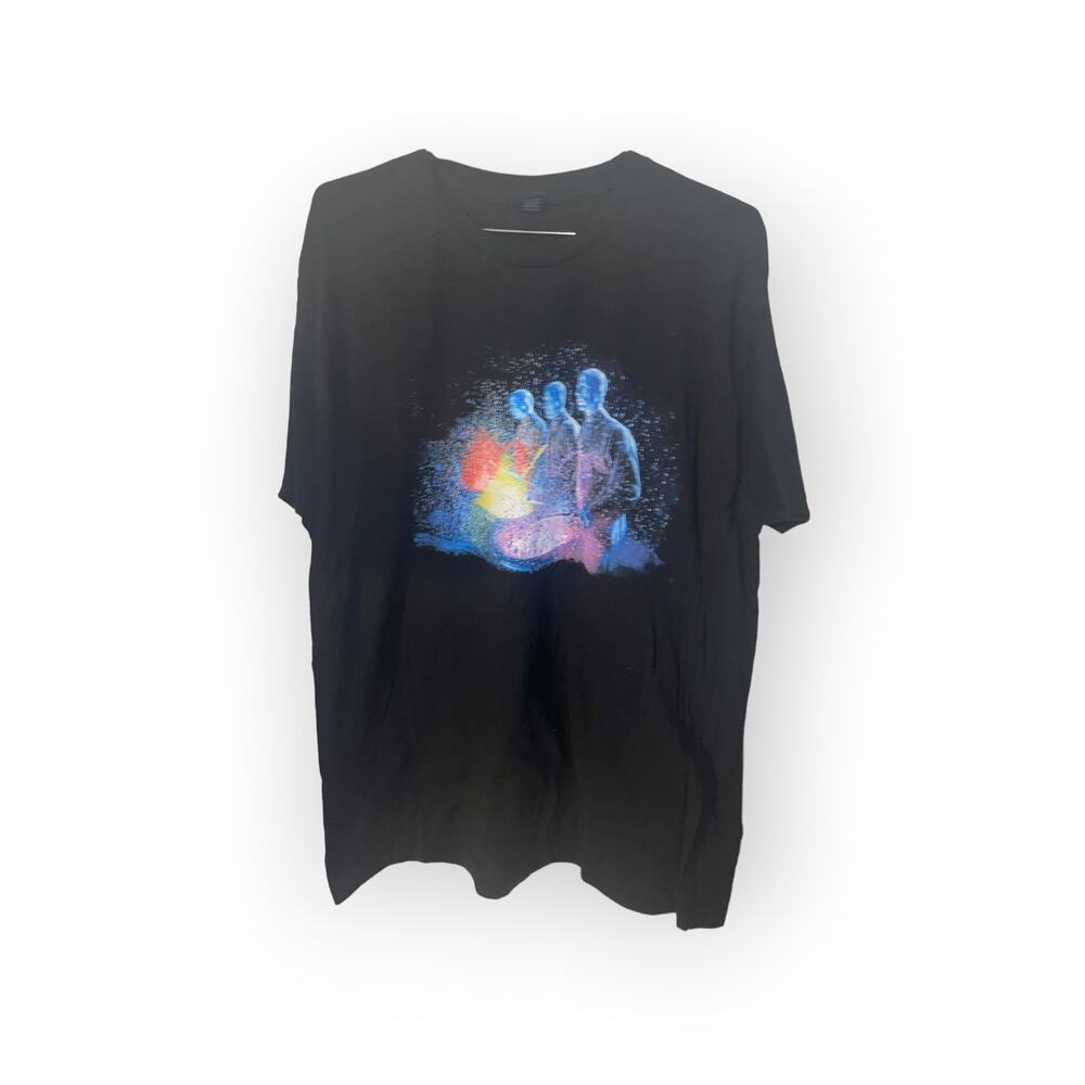 Tultex Blue Man Group Paint by Numbers Graphic Tee SZ XL EUC